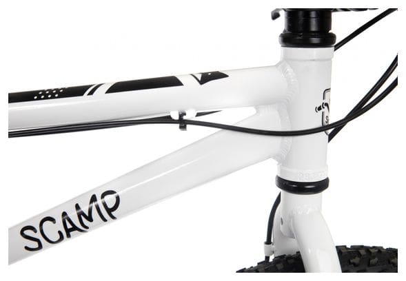 Bicicletta per bambini SCAMP Tallfox 20 &#39;Shimano 8V bianca