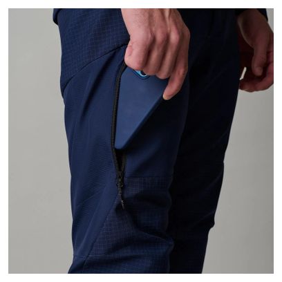 Pantaloni MTB ION Shelter 2L Blu Uomo