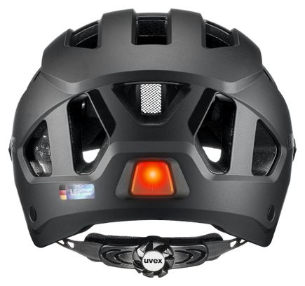 Casco Uvex Stride Visor City Negro