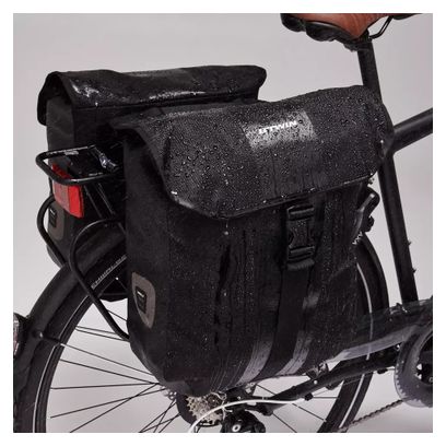 Coppia di borse laterali portapacchi Elops 540 2x20 L nere