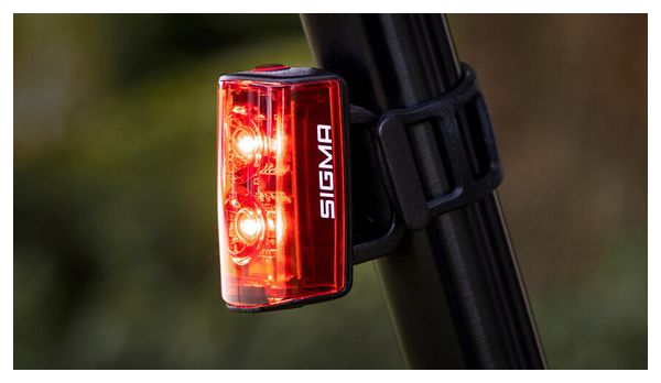 Éclairage Arrière Sigma Buster RL 80 Noir
