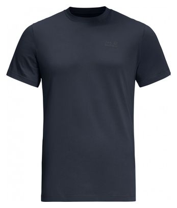 Jack Wolfskin Essential Blaues T-Shirt
