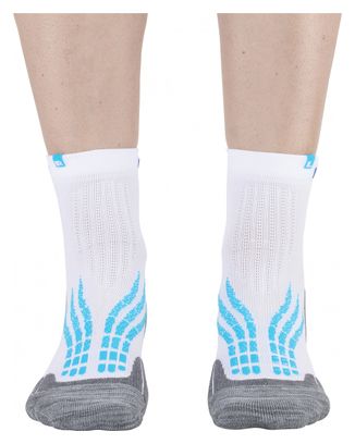 Calcetines de running Monnet Run Elite blanco