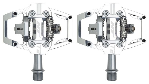 HT Components T2 Pedals Silver | Alltricks.com