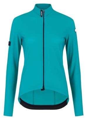 Maillot Manches Longues Femme Assos GT Spring Fall C2 Turquoise
