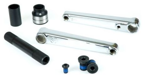 PEDALIER FEDERAL VICE V2 avec BB 24mm 175mm CHROME