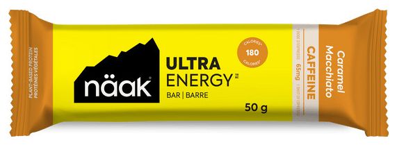 Näak Ultra Energy Caramel Macchiato Caffeine bar 50g