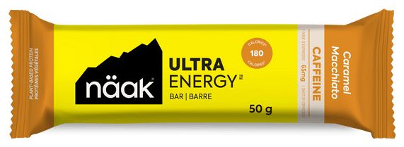 Näak Ultra Energy Caramel Macchiato Caffeine Bar 50g