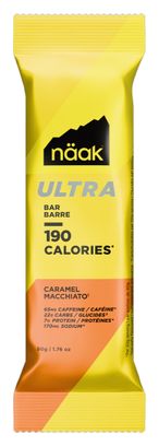 Näak Ultra Energy Caramel Macchiato Caffeine Bar 50g