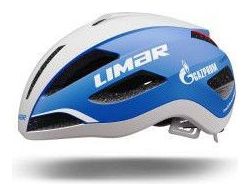 Casque de vélo Route - LIMAR - AIR MASTER - BLANC/BLEU