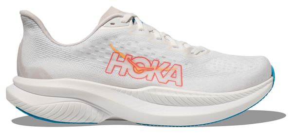 Chaussures Running Hoka Mach 6 Blanc Femme