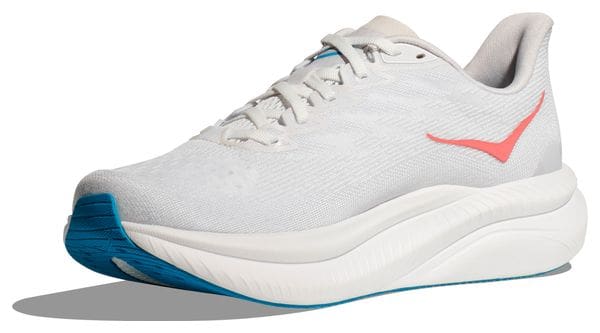 Chaussures Running Hoka Mach 6 Blanc Femme