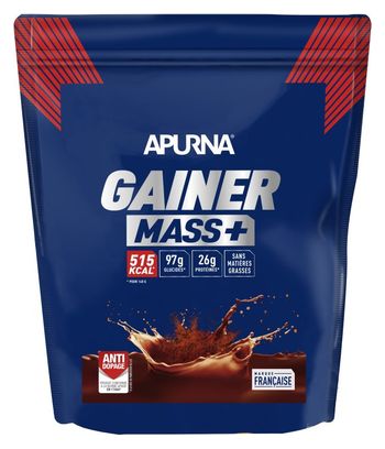 Boisson protéinée Apurna Gainer Mass+ Chocolat - 1100g