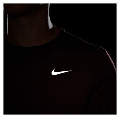 Maglia a maniche lunghe Nike Dri-Fit UV Miler Rosso Uomo