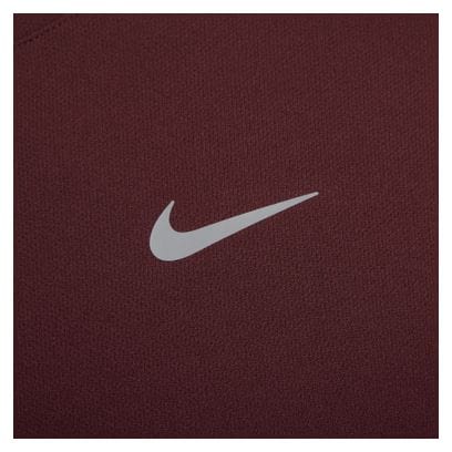 Maglia a maniche lunghe Nike Dri-Fit UV Miler Rosso Uomo