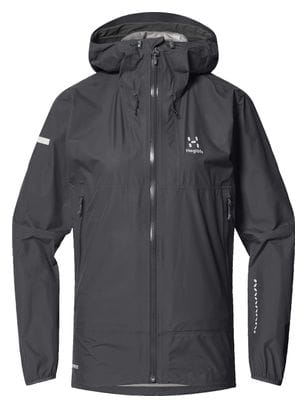 Giacca impermeabile Haglöfs L.I.M Gore-Tex II Donna Nero