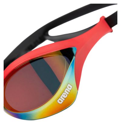 Arena Cobra Ultra Swipe Mirror Gold/Red Swimming Goggles