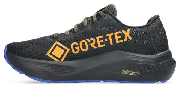 Asics GT-2000 14 GTX hardloopschoenen zwart/kaki/oranje heren