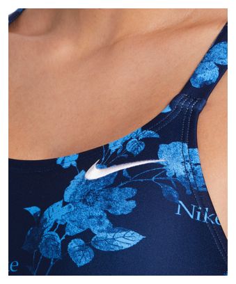 Nike Swim HydraStrong Multi Print Blue Women's Swimsuit