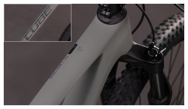 Cube Reaction C:62 One Hardtail MTB Shimano Deore XT 12S 29'' Old Grey 2026