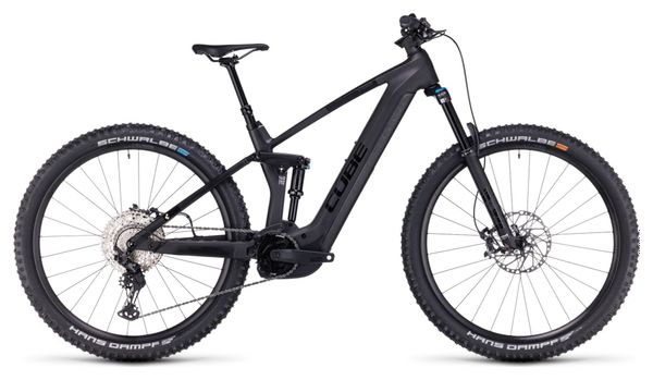 Cube Stereo Hybrid 140 HPC SLX 750 Suspensión total eléctrica MTB Shimano Deore/XT 12S 750 Wh 29'' Carbono Gris Reflex 2023