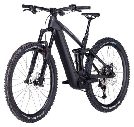 VTT Électrique Tout-Suspendu Cube Stereo Hybrid 140 HPC SLX 750 Shimano Deore/XT 12V 750 Wh 29'' Gris Carbon Reflex 2023