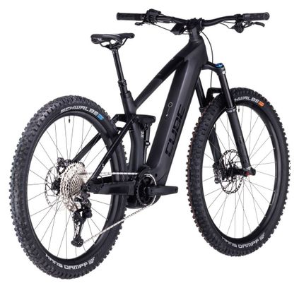 Cube Stereo Hybrid 140 HPC SLX 750 Electric Full Suspension MTB Shimano Deore/XT 12S 750 Wh 29'' Carbon Grey Reflex 2023