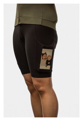 Cuissard Court Sans Bretelles Femme Rapha Core Cargo Noir