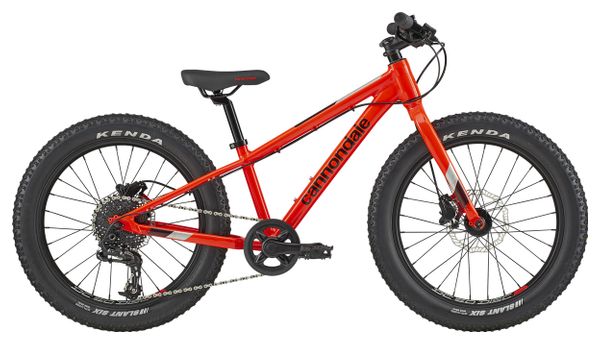 Cannondale Kids Cujo 20 Shimano Tourney 7S Red Kids Solid Mountain 