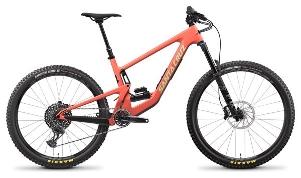 VTT Tout-Suspendu Santa Cruz Bronson Carbone C Sram GX Eagle 12V 29''/27.5'' (MX) Orange Saumon