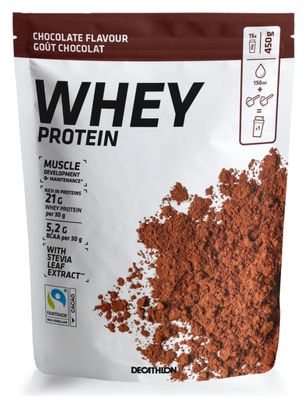 Decathlon Nutrition Proteína de suero en polvo Chocolate 450g