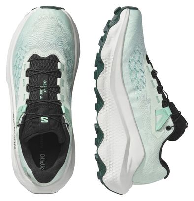 Salomon Ultra Glide 4 Trail Running Shoes, Blue/White, Women's