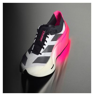 Adidas Adizero Dropset Elite trainingsschoenen, wit/roze, unisex