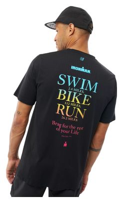 Compressport Ironman 2026 Training T-Shirt, Black, Men's