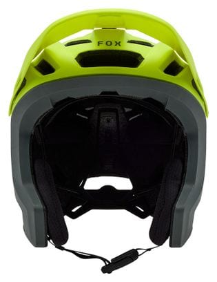 Fox Dropframe Pro Helmet Fluo Yellow/Green