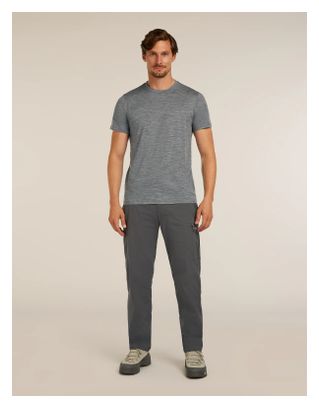 Maglietta Icebreaker 150 Tech Lite III SS Tee Grigio Uomo 