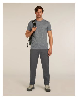 Maglietta Icebreaker 150 Tech Lite III SS Tee Grigio Uomo 