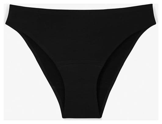 Culotte Menstruelle pour Ados - Flux moyen - Noir