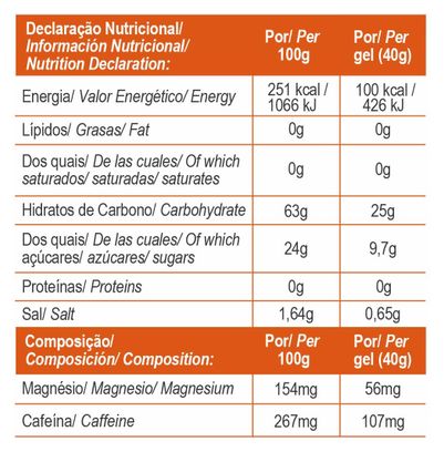 GoldNutrition Boost Plus Energy Gel Salted Caramel 40g