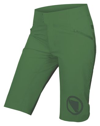 Endura SingleTrack Lite Damesshort Groen