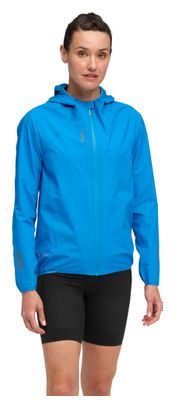 Chaqueta impermeable Hoka SkyBreeze GTX Azul, Mujer