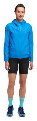 Chaqueta impermeable Hoka SkyBreeze GTX Azul, Mujer