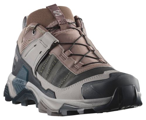 Chaussures Salomon X Ultra 5 GTX Gris Bleu Homme