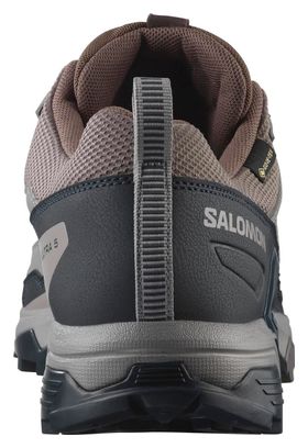 Chaussures Salomon X Ultra 5 GTX Gris Bleu Homme