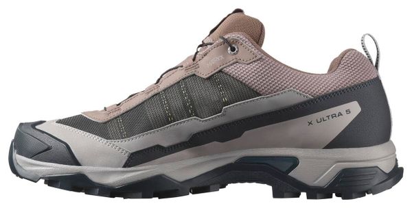 Chaussures Salomon X Ultra 5 GTX Gris Bleu Homme