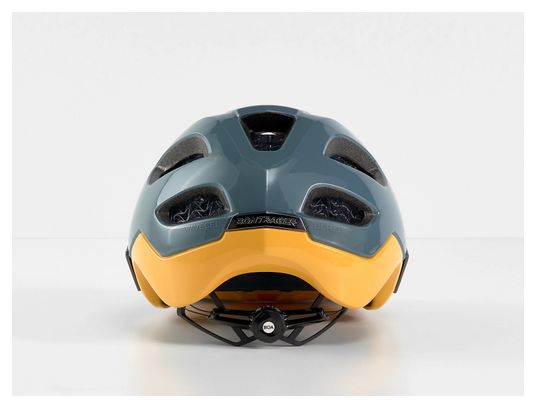 Bontrager Blaze WaveCel Battleship MTB-Helm Blau / Gelb