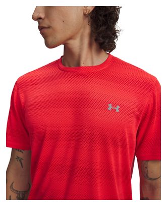 Maglia a maniche corte Under Armour Velociti rossa da uomo