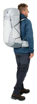 Sac de Randonnée Deuter Aircontact Ultra 50+5 Bleu Gris