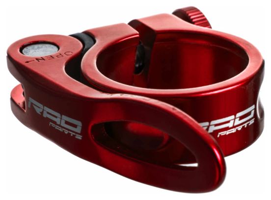 Collier de Selle Serrage Rapide Rad Parts Rouge