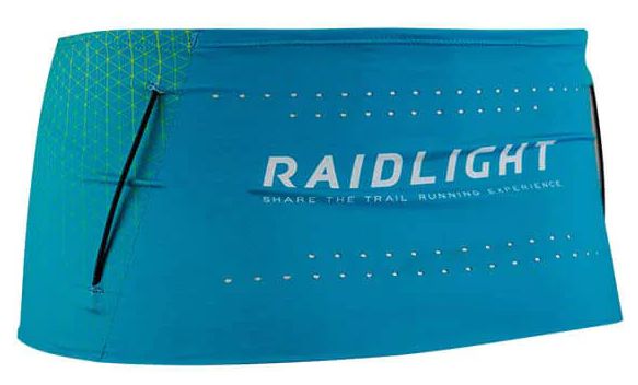 Raidlight Stretch 4 Pockets Belt France Blue Green